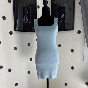 Reformation Light Blue Mini Dress, size - S, excellent condition.